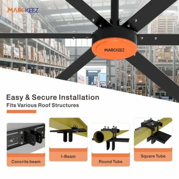 Industrial Ceiling Fanpowerful, 4.3m, HVLS