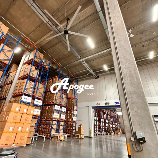 Industrial Ceiling Hvls Fan, 110V, 13600m³ - view 3