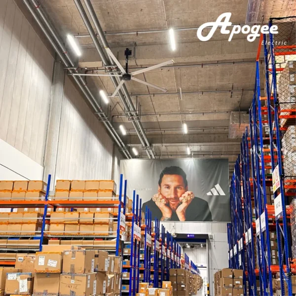 Industrial Ceiling Hvls Fan, 110V, 13600m³ - view 4