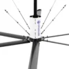 Industrial Ceiling Ventilation Fan, 16ft, 4.9m