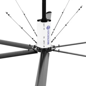 Industrial Ceiling Ventilation Fan, 16ft, 4.9m