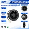 Industrial Centrifugal Cooling Blower, 230 V, Corded Electric - view 2