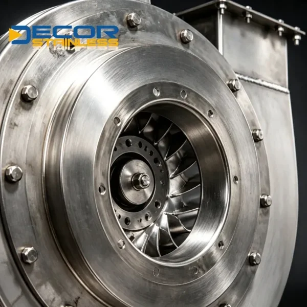 Industrial Centrifugal Exhaust Fan, 304, Stainless, Steel - view 3