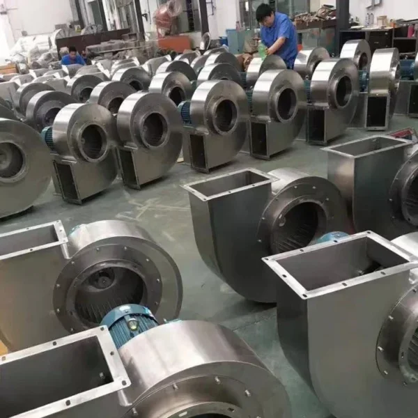 Industrial Centrifugal Exhaust Fan, Stainless, Steel