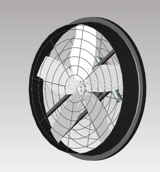 Industrial Circulation Axial Fan, Brushless, Aluminum, IP55 - view 6