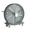 Industrial Drum Fan, 220V, Stainless Steel - view 2
