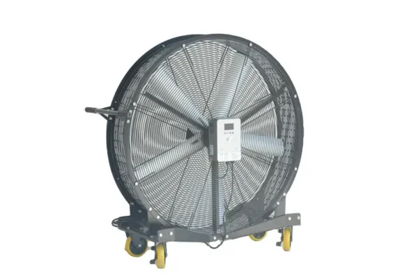 Industrial Drum Fan, 220V, Stainless Steel - view 2