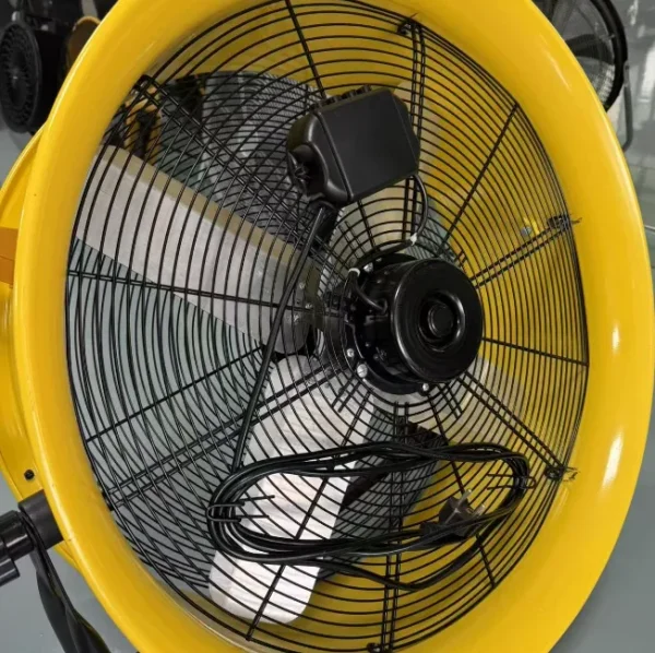 Industrial Drum Fan, 24-inch, 230, Plastic - view 3