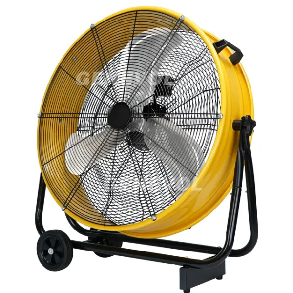 Industrial Drum Fan, 3-Speed, 24"(60cm