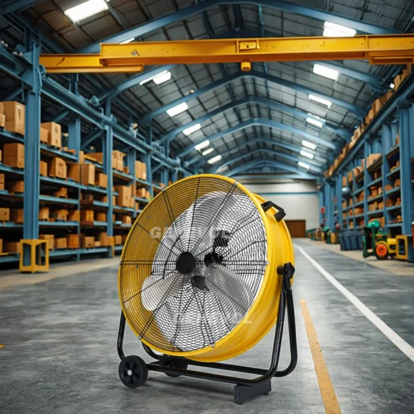 Industrial Drum Fan, 3-Speed, 24"(60cm - view 5