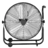 Industrial Drum Fan, 7500, CFM, Aluminum, 360