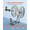 Industrial Drum Fan, 7500, CFM, Aluminum, 360 - view 3