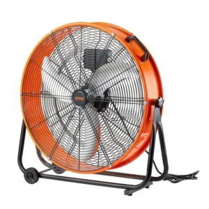Industrial Drum Fan, Aluminum, D0100HRI168
