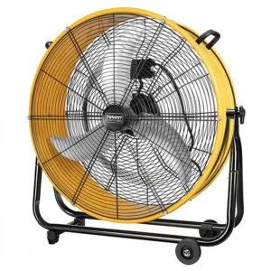 Industrial Drum Fan, Electric, Metal