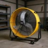 Industrial Drum Fan, Electric, Metal - view 2