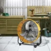 Industrial Drum Fan, Electric, Metal - view 5