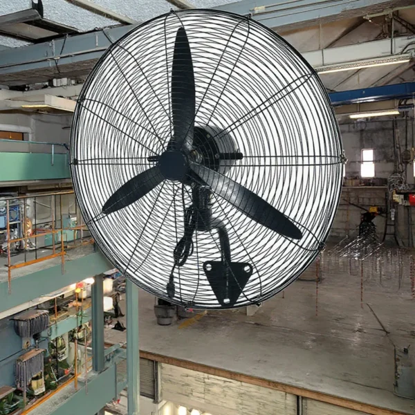 Industrial Electric Wall-mounted Fan, 220V, Plastic - view 6