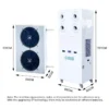 Industrial Evaporative Air Conditioner, 7HP, 25, 380V50Hz - view 2