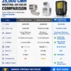 Industrial Evaporative Cooler, 25000m3h, Electric - view 3
