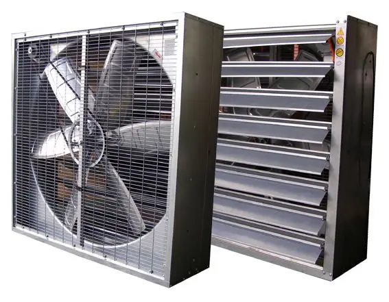 Industrial Exhaust Cooling Fan, 1.5m, Copper - view 2