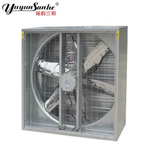 Industrial Exhaust Fan, 1000mm, 1100x1100mm, Stainless, Steel