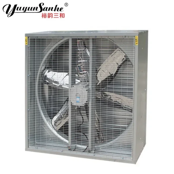 Industrial Exhaust Fan, 1000mm, 1100x1100mm, Stainless, Steel