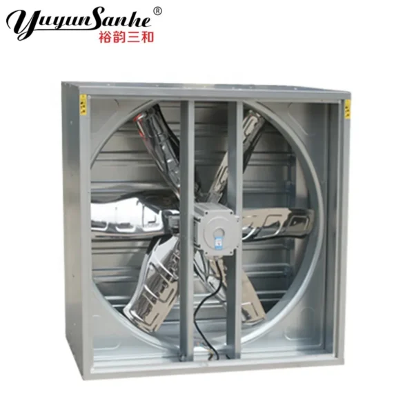 Industrial Exhaust Fan, 1000mm, 1100x1100mm, Stainless, Steel - view 3