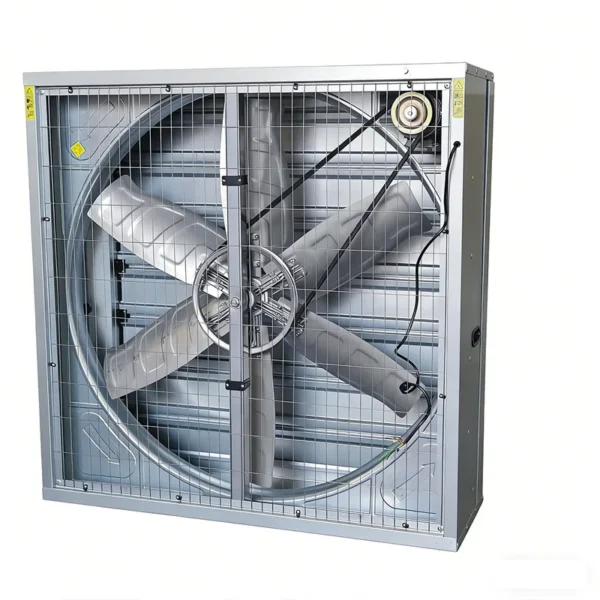 Industrial Exhaust Fan, 220 V, Galvanized