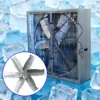 Industrial Exhaust Fan, 220 V, Galvanized - view 2