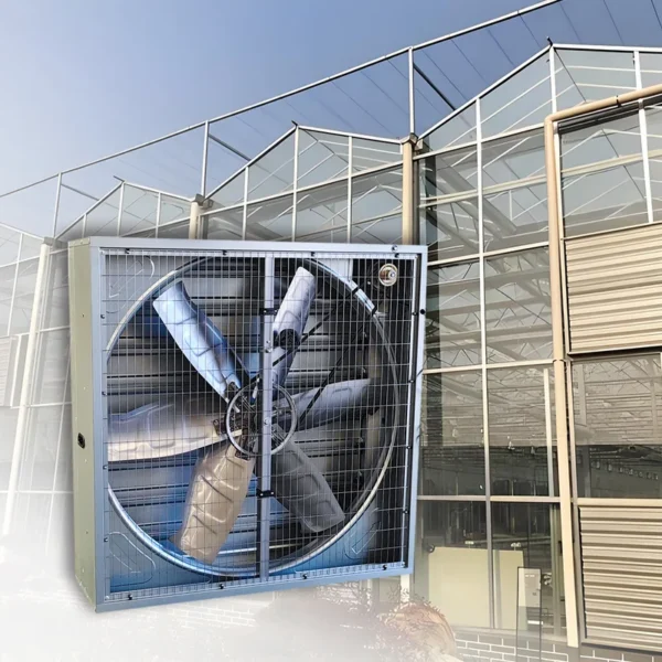 Industrial Exhaust Fan, 220 V, Galvanized - view 6