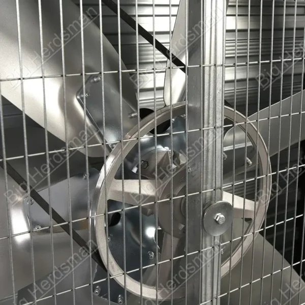 Industrial Exhaust Fan, 380V/220V, Steel - view 2
