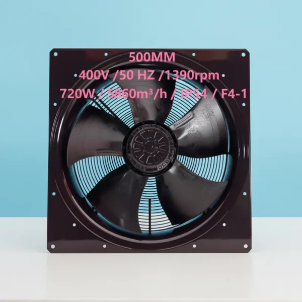 Industrial Exhaust Fan, W4D500-GM03-10, 400V, 50Hz, 1390RPM - view 2