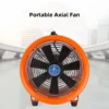 Industrial Exhaust Moveable Ventilator, 8", 10", 12", 14'' - view 2