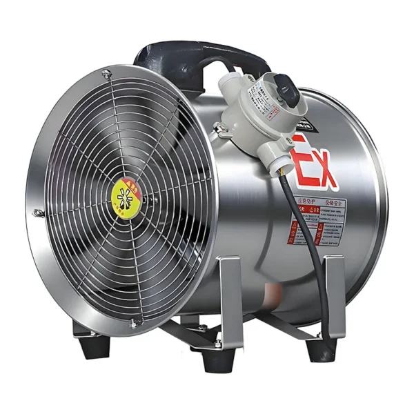 Industrial Exhaust Moveable Ventilator, Portable, Axial - view 4