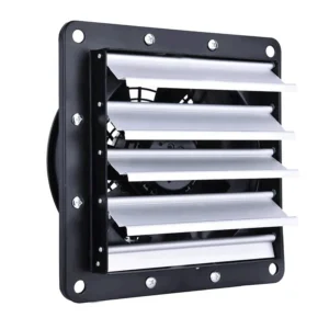 Industrial Exhaust Shutter Fan, Wall, 220V, Electric