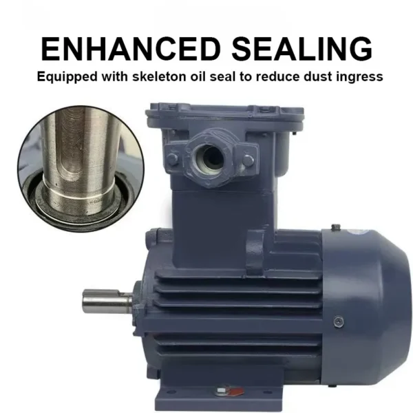 Industrial Explosion Proof Motor, Asynchronous Motor, YBP - view 2
