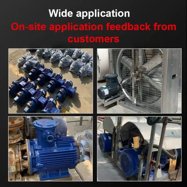 Industrial Explosion Proof Motor, Asynchronous Motor, YBP - view 6
