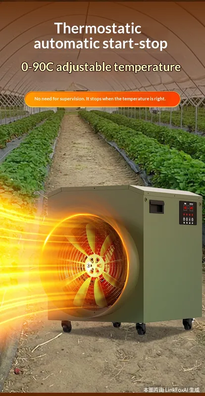 Industrial Fan, 20KW, 380V, 1100m/h, Stainless - view 6