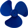 Industrial Fan, 400mm, Aluminum, Portable - view 2