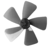 Industrial Fan, 400mm, Aluminum, Portable - view 3