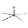 Industrial Fan, Aluminum, 60inch, Wall - view 2
