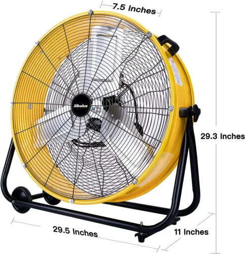 Industrial Fan, Electric, Ventilation Fan - view 2