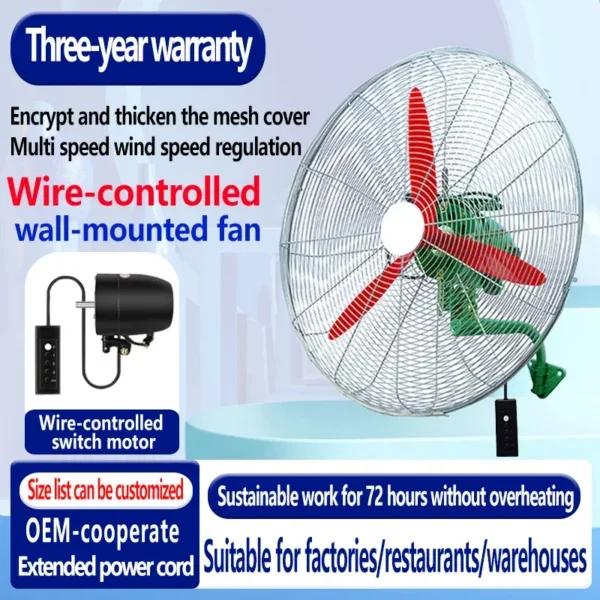 Industrial Fan, Fans20, Inch26inch30inch - view 4