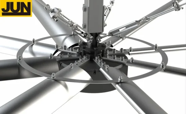 Industrial Fan, JUNYI, 8FT-24FT, Aluminum, 220V/380V - view 3