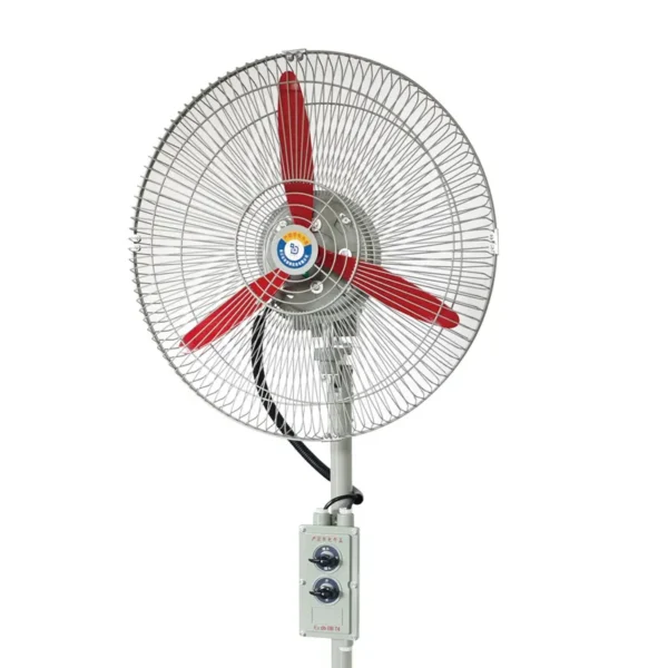 Industrial Floor Fan, FB-750, 220V, Explosion-Proof, Copper