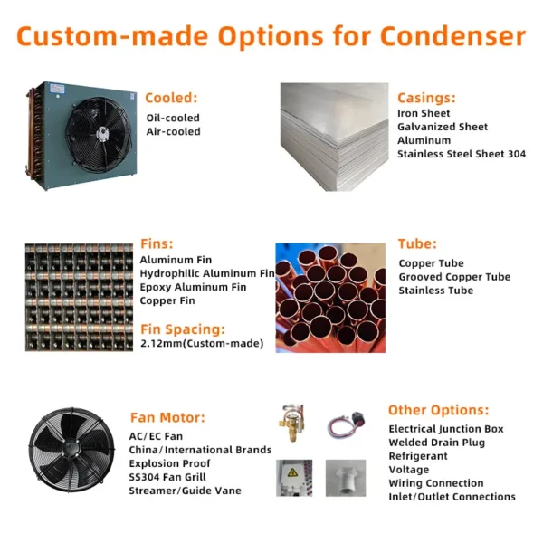 Industrial Fnh Condenser, MOQ, 800m³, Metal - view 4