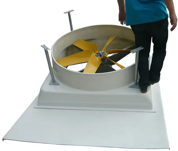 Industrial Frp Exhaust Fan, 46500, M3/h, Roof - view 4