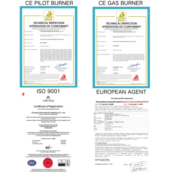 Industrial Gas Burner Boiler, BBQ, ceramic - view 3