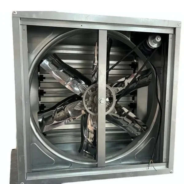 Industrial Geared Hvls Fan, RPM, 220-240V, Electric - view 3