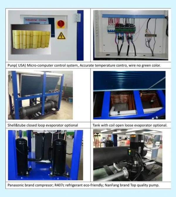 Industrial Glycol Water Chiller, Request, 15-70Kw Depends - view 6